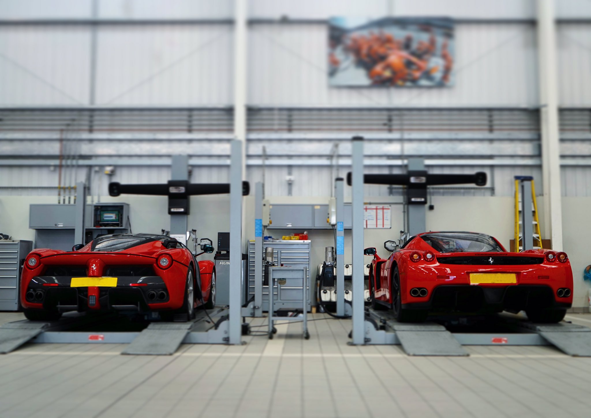 HR Owen Ferrari, London - Four Marks Supercar Owners Club