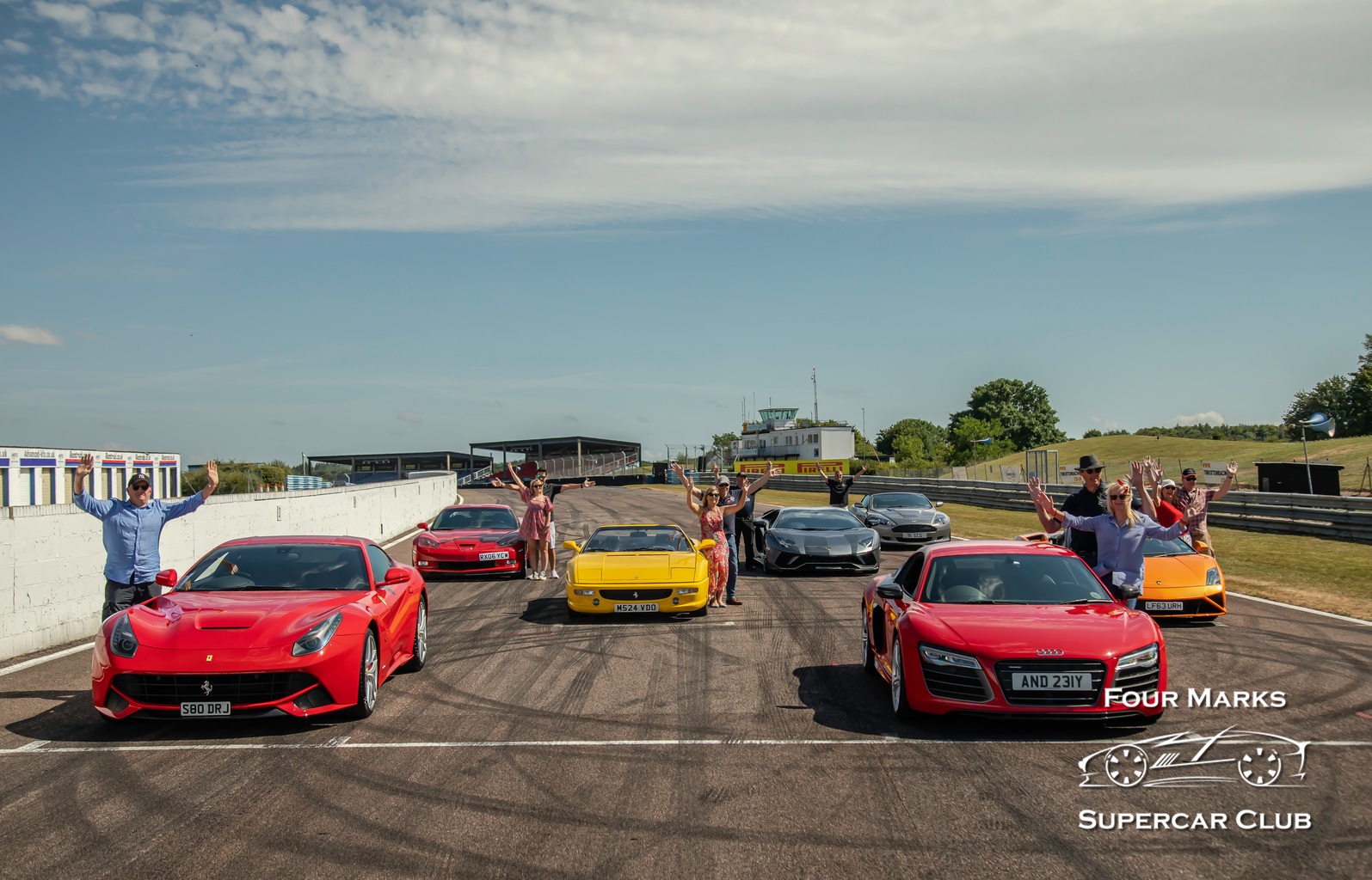 Max Cuthbert Experience Thrills at Thruxton Supercar Track Day Event