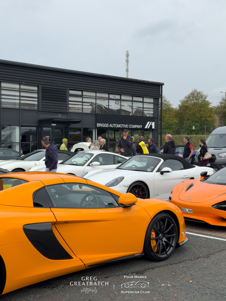 Max Cuthbert FMSC Lakes Tour 25-GG-70 β Four Marks Supercar Owners Club