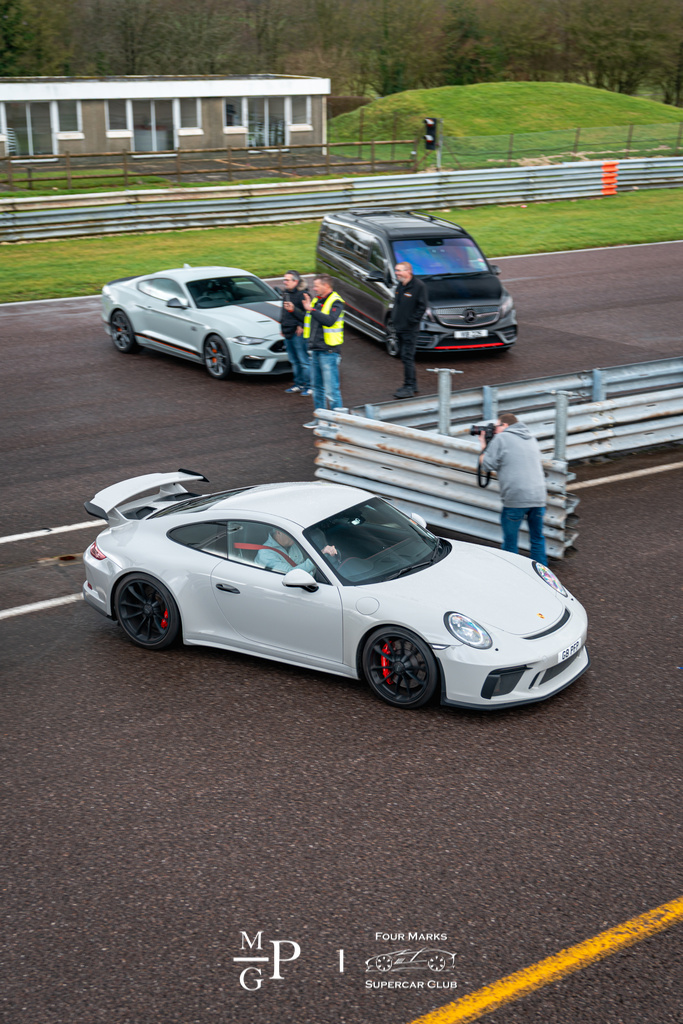 Max Cuthbert FMSC Thruxton 26 MG-51 β Four Marks Supercar Owners Club